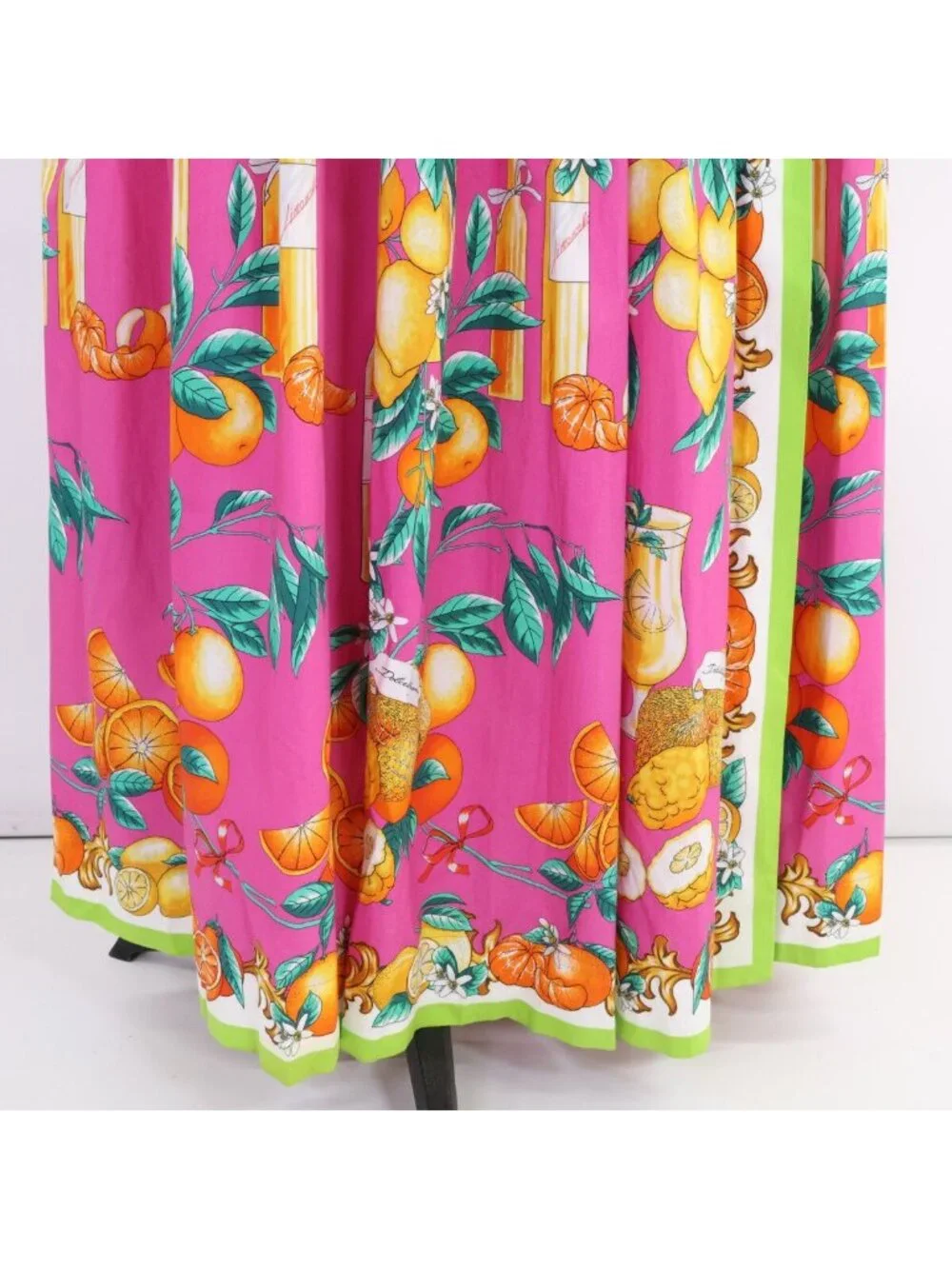 Dolce & Gabbana Tropical Graphic Maxi Dress 38